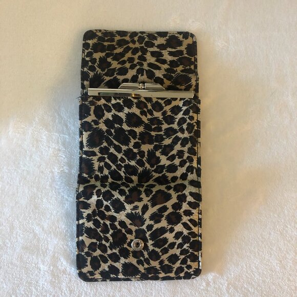 Leopard Print Wallet and Coin Purse - Picture 2 of 12